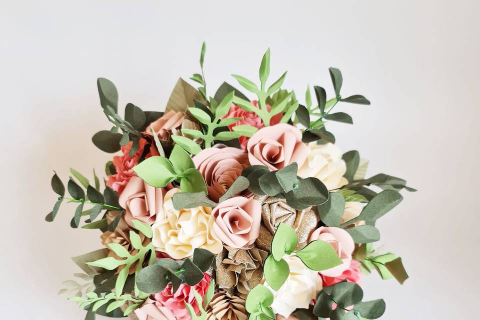 Luxury Foliage Mixed Bouquet