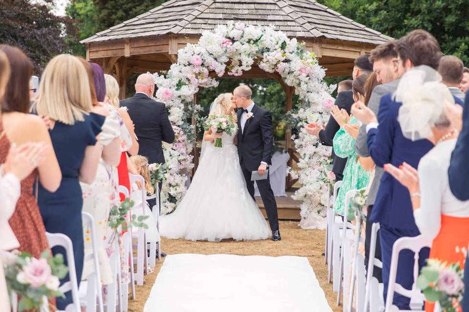 Outdoor ceremony