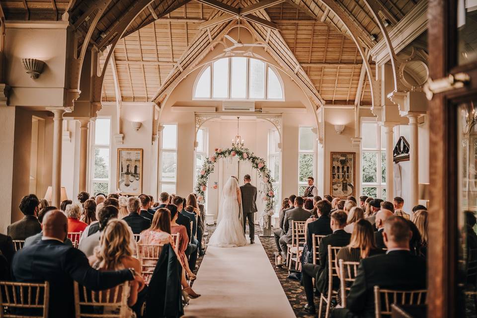 Ceremony in the Conservatory