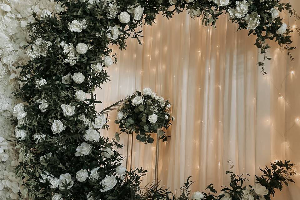 Fairy Light Backdrop