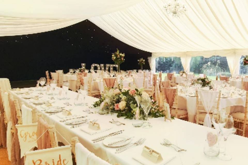 Marquee weddings in Gwynedd