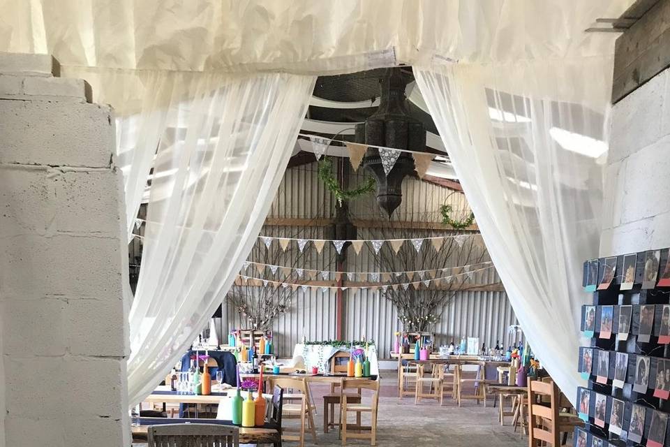 Dorlands Barn Dining Area