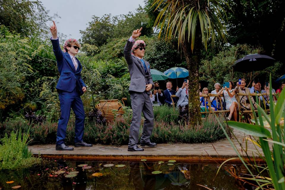 Lost gardens of Heligan Weddin