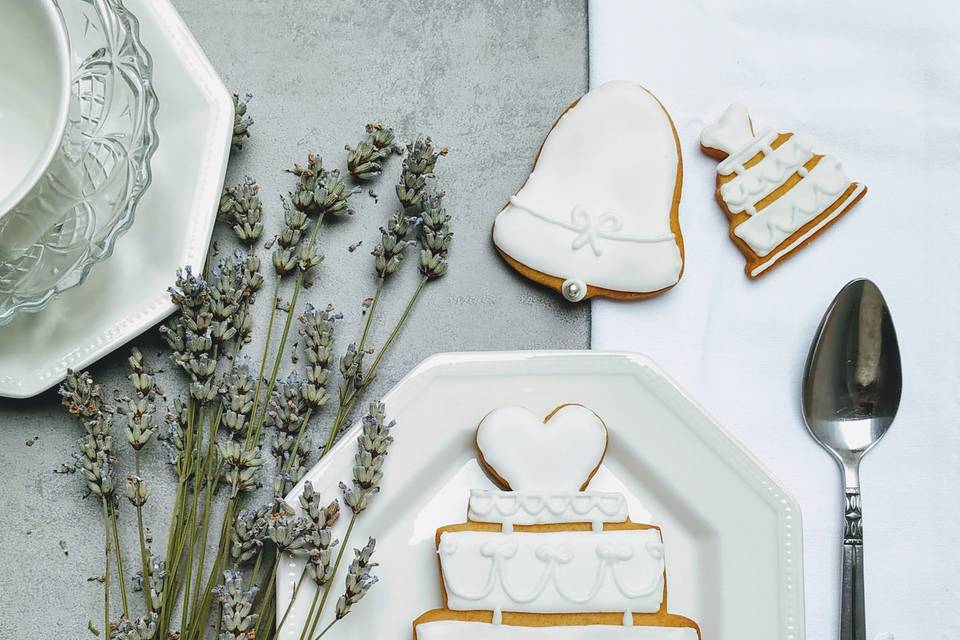 Baked Wedding Favours
