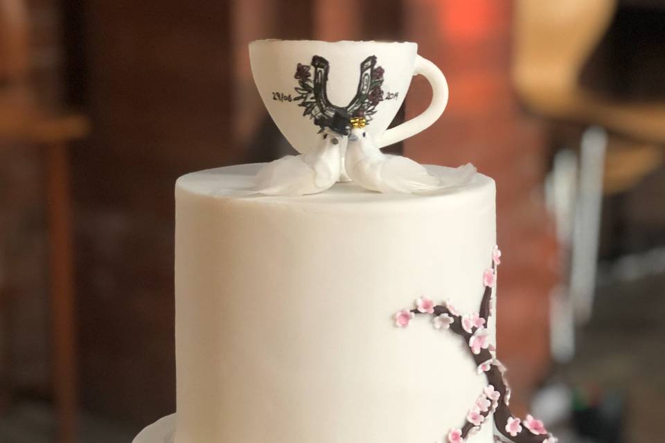 Fondant Cherry Blossom