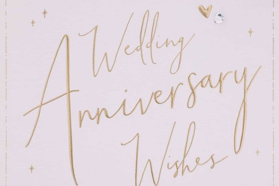 Happy anniversary card