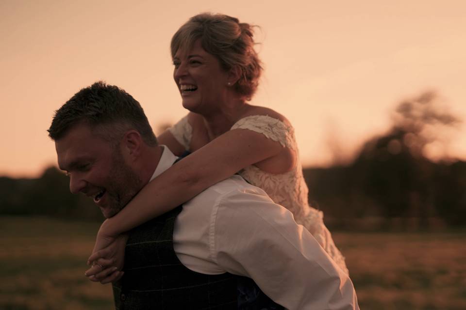 Jodie and Mark - Tithe Barn