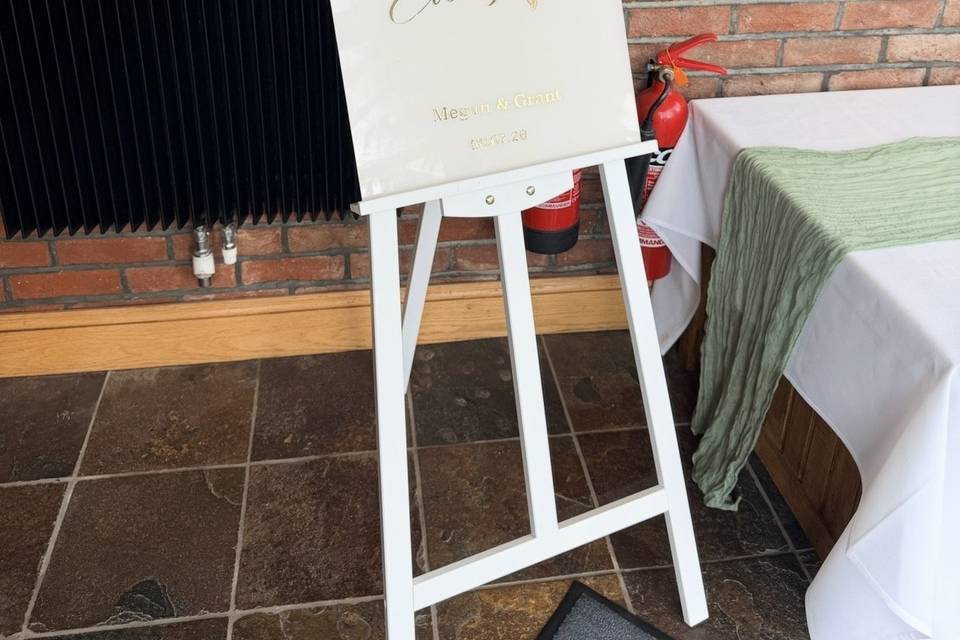Welcome Sign