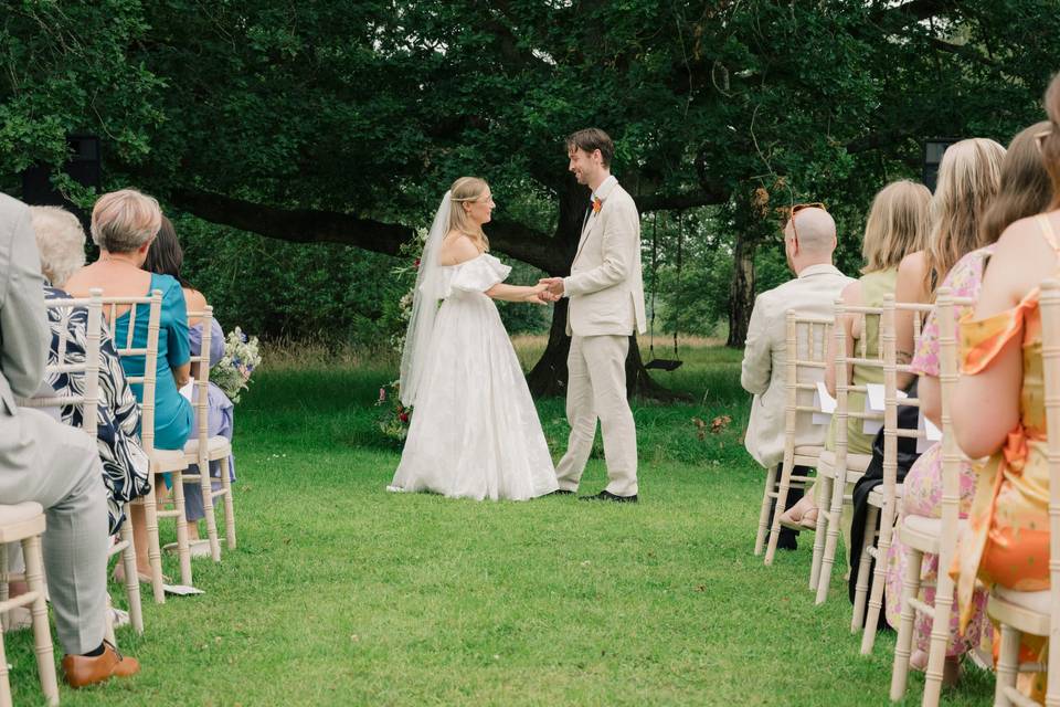 English countryside wedding