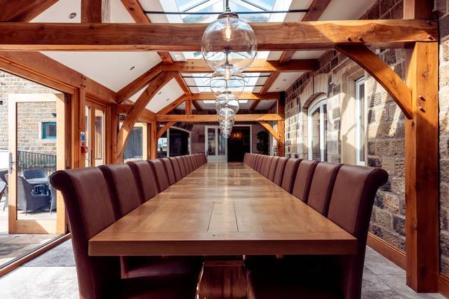 Orangery dining room table