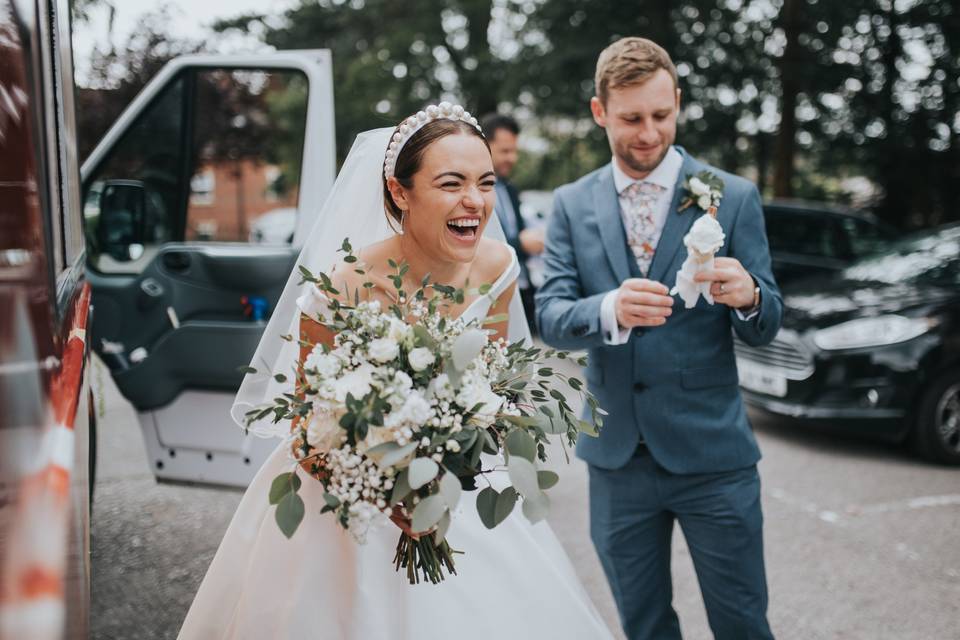 Newlyweds joy - Matt Fox Photography