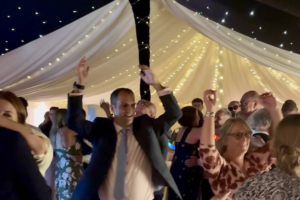 Wedding marquee, Norfolk