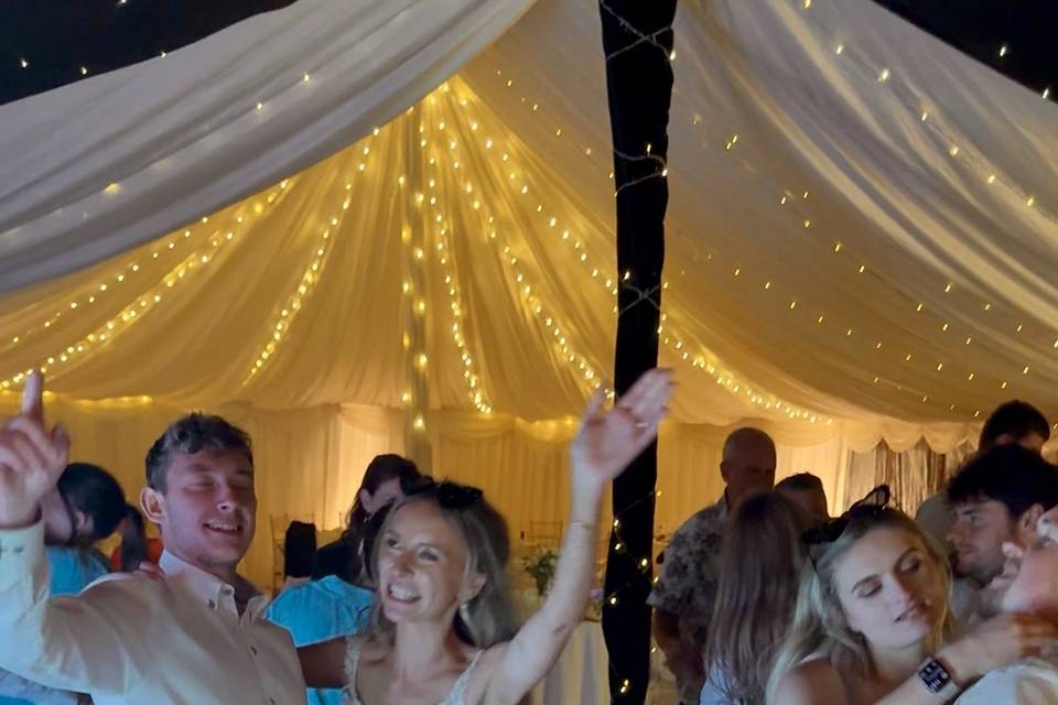 Wedding marquee, Norfolk