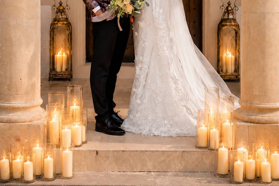 The Bride and Groom