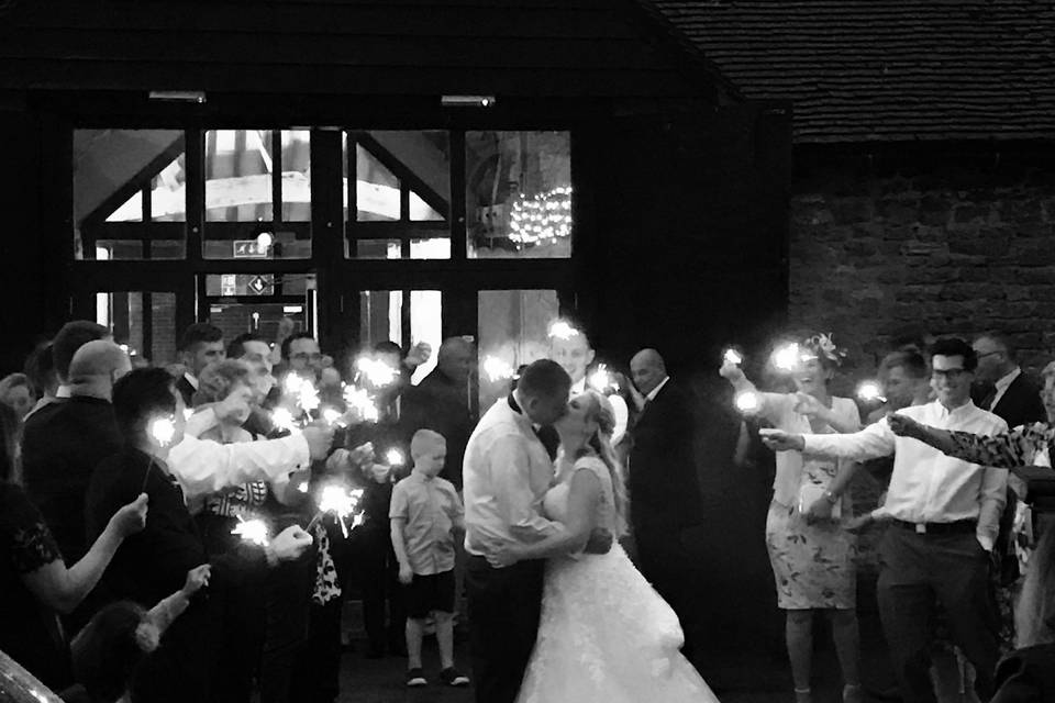 The Reception Barn Outside