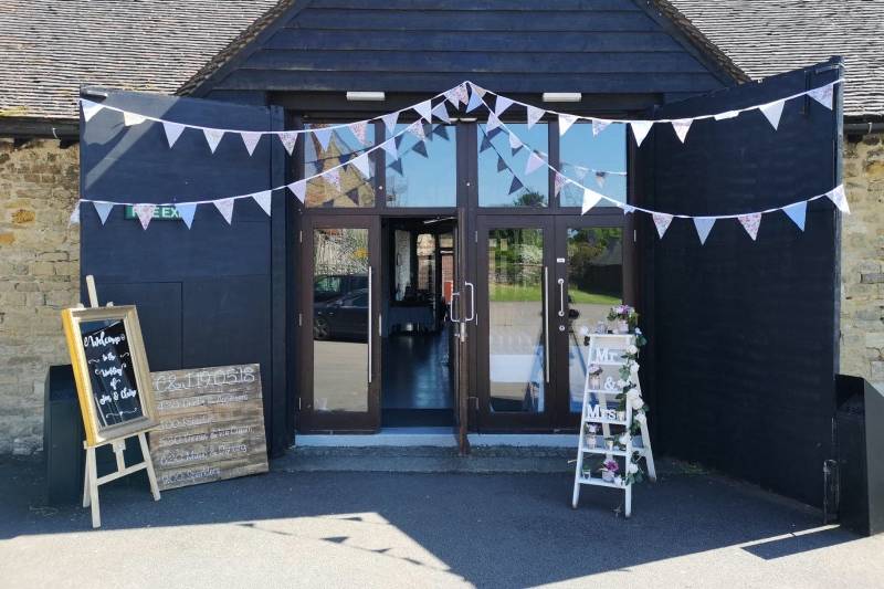 The Reception Barn Entrance