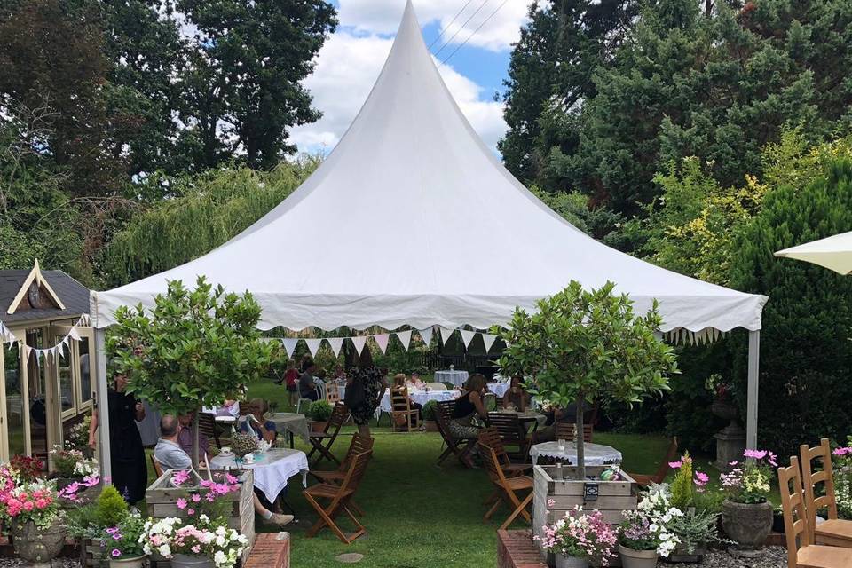 Pagoda tent