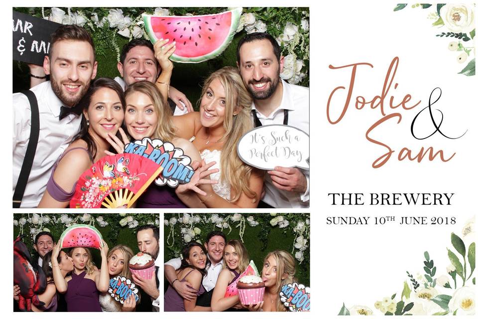 Wedding photo booth