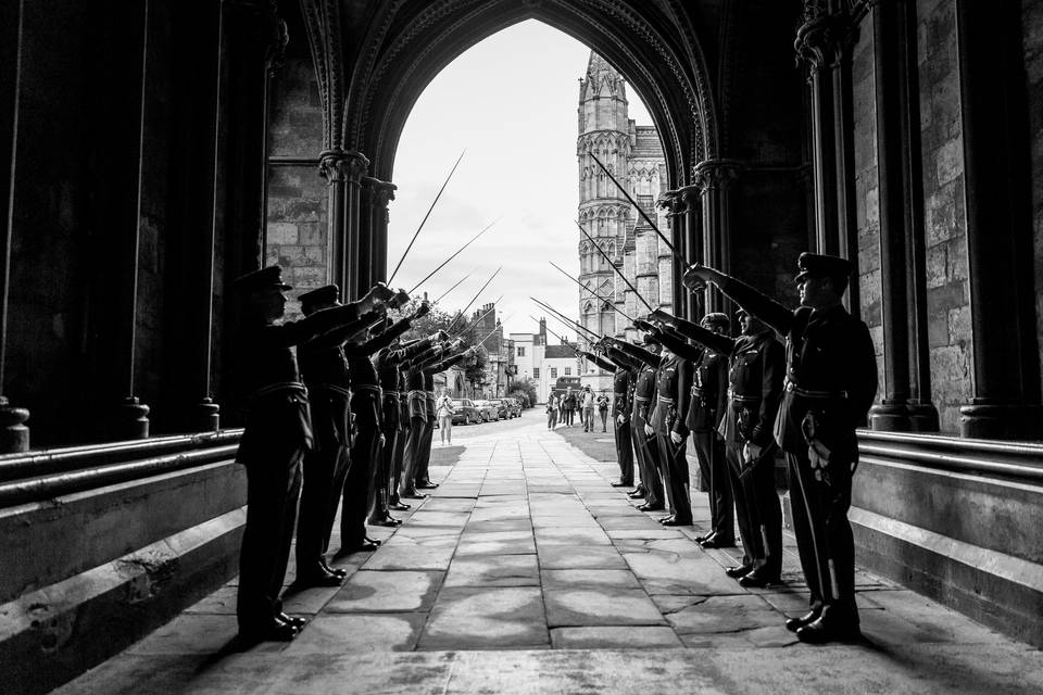 Guard of honour Lincoln