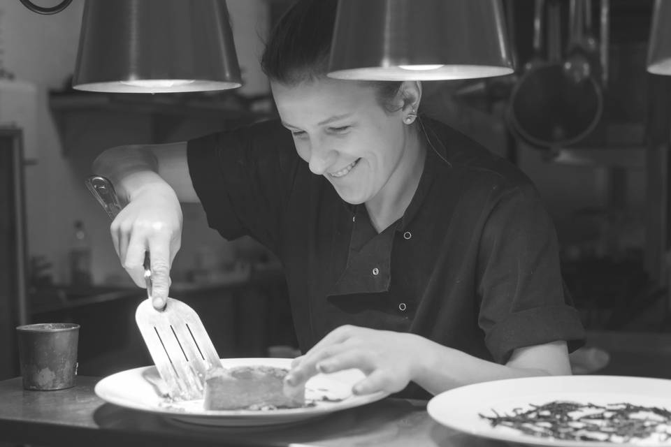 Chef plating