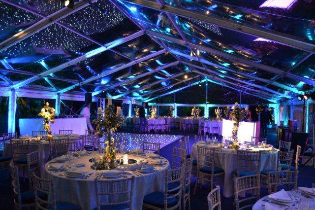 Corporate events marquee