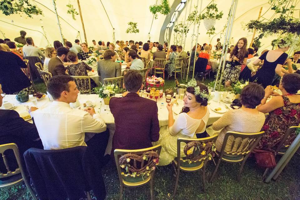 Wedding round tables