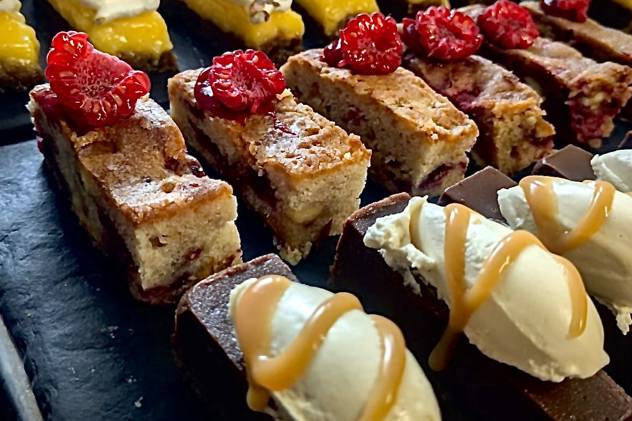 Sharing dessert