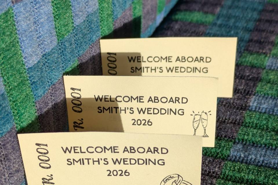 Personalised Bus Tickets