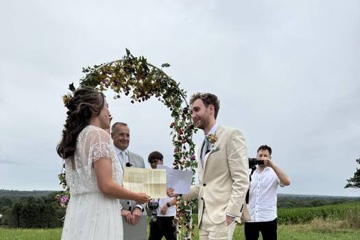 Outdoor ceremony