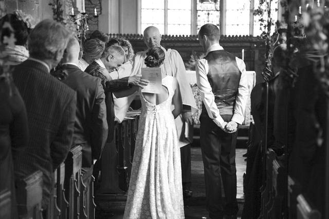 Talton Lodge wedding