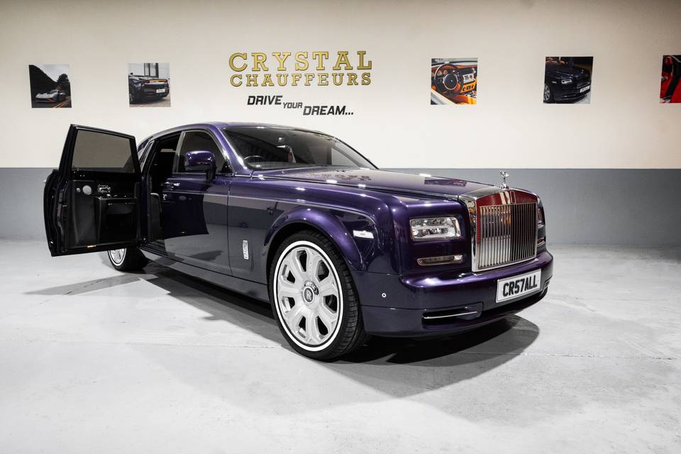 Purple Rolls Royce Phantom S2