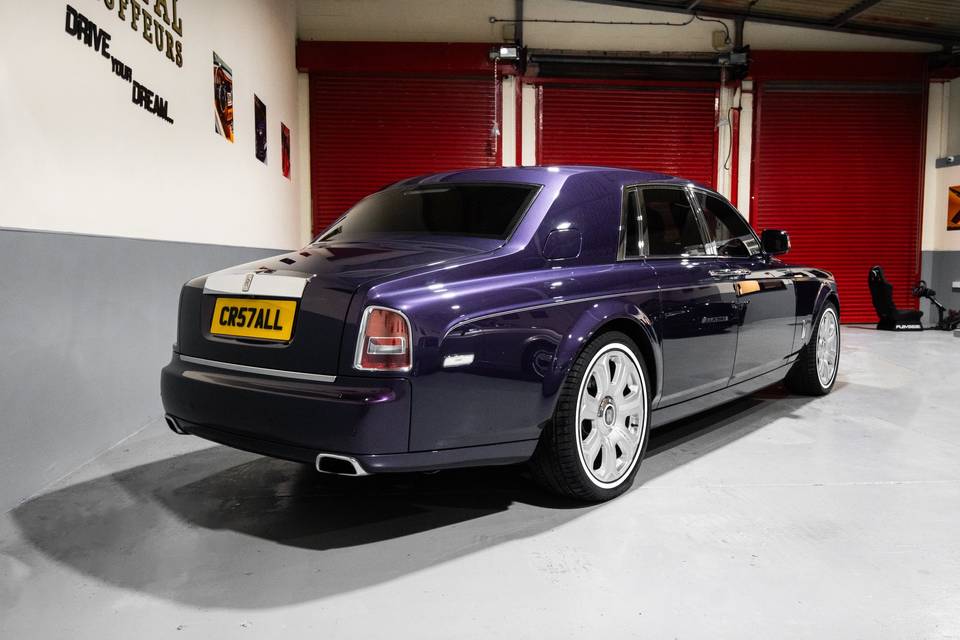 Purple Rolls Royce Phantom S2