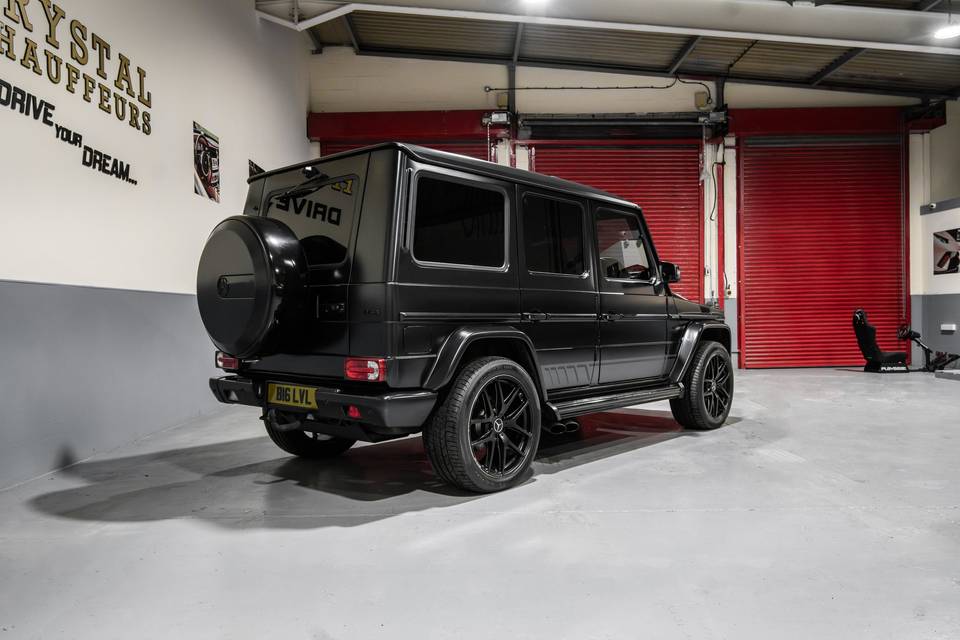 Black Mercedes G63 AMG