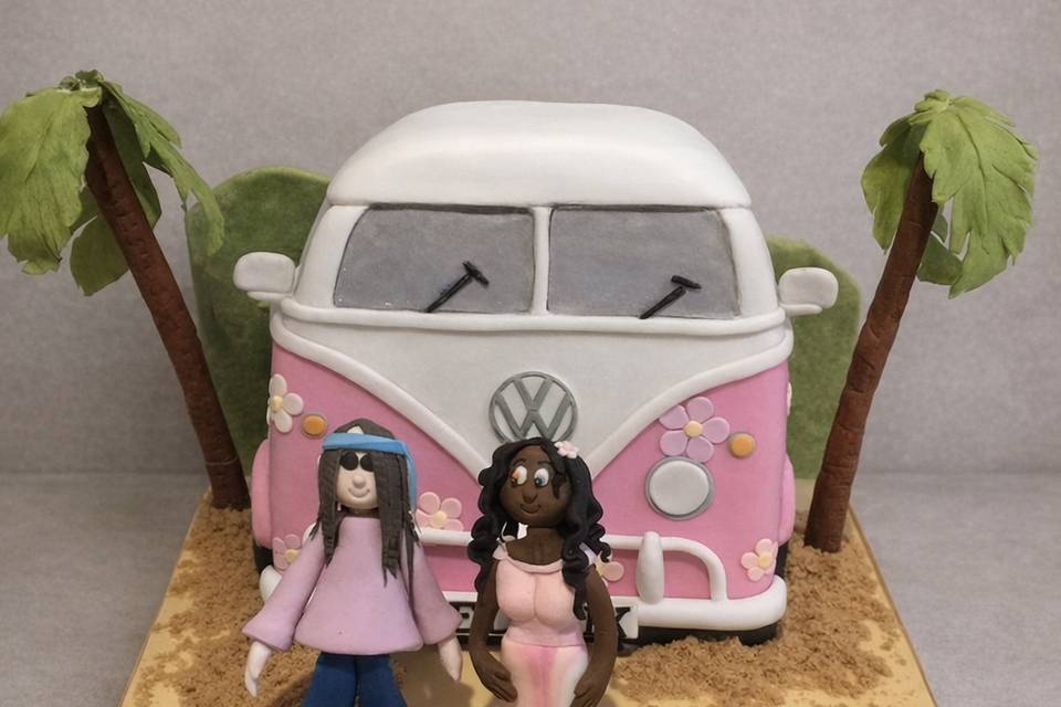 Camper cake