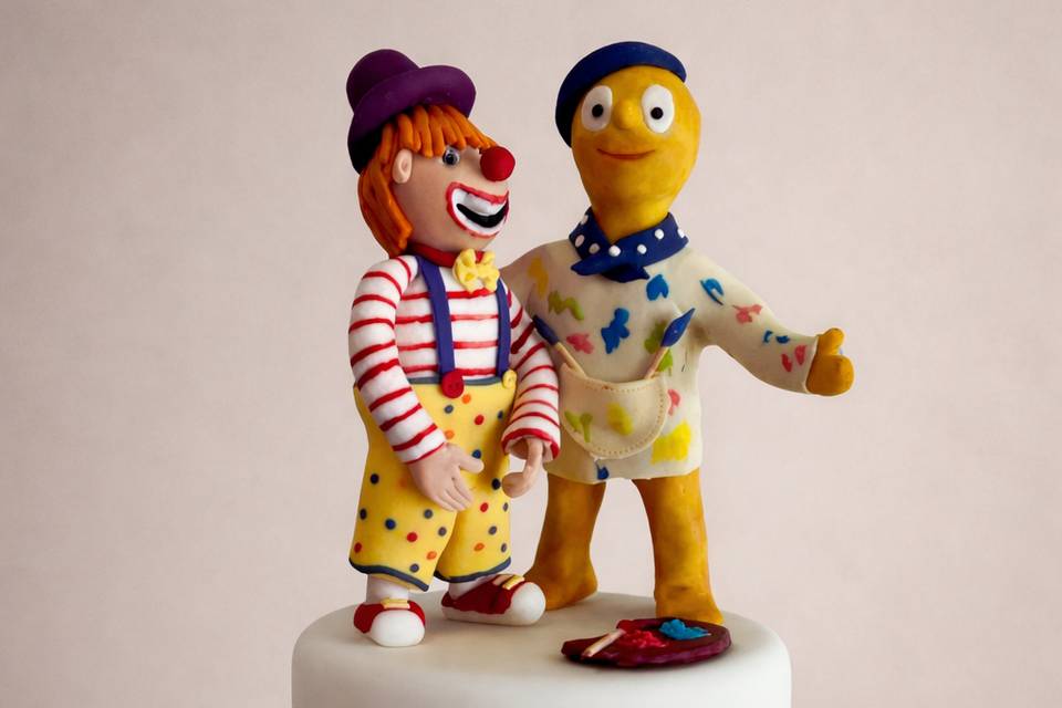 Artist & Clown topper