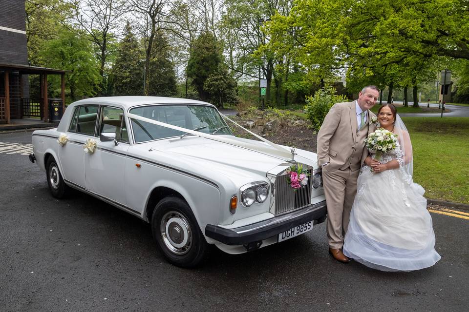 Couple at entrance