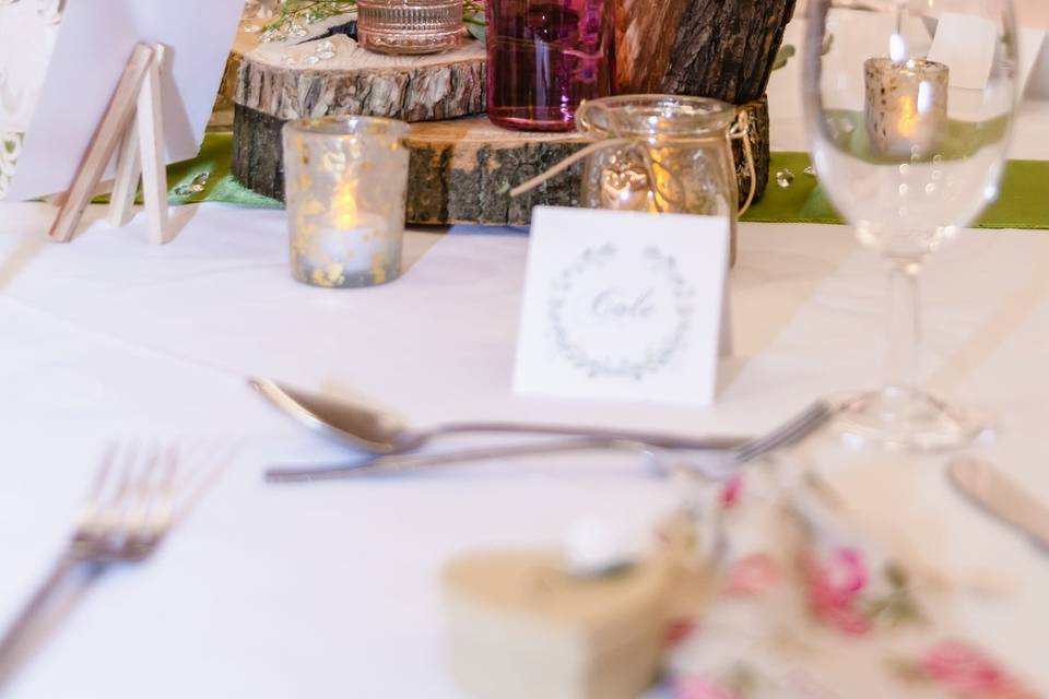 Rustic Centrepieces