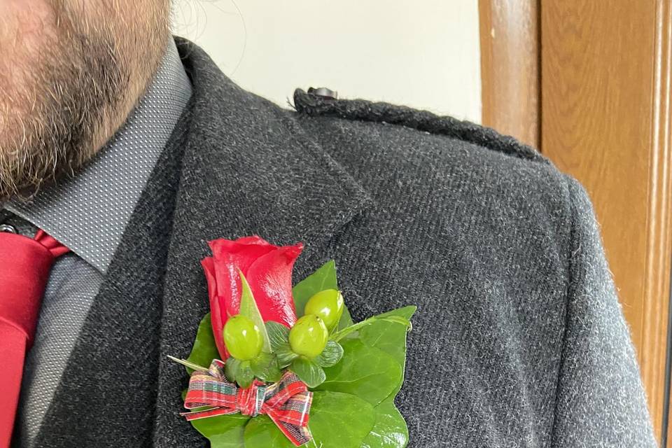 Gents buttonhole