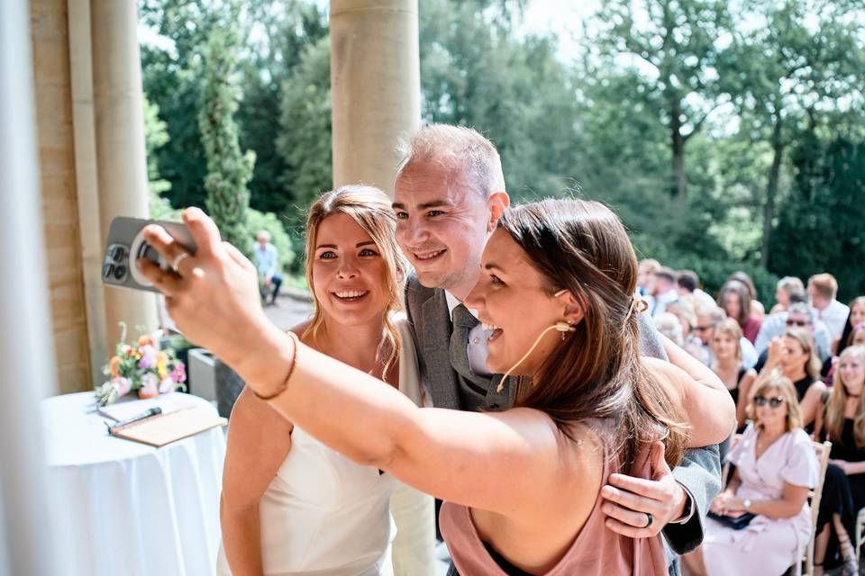 First Selfie as Mr & Mrs