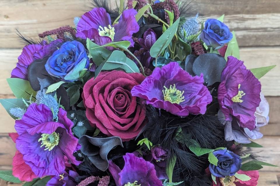 Faux Handtied Bouquet