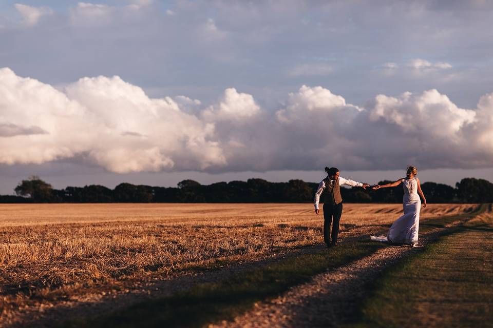 Romantic stroll