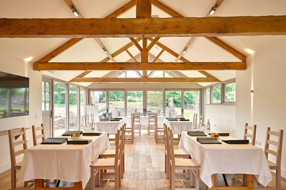 Byre with refrectory tables
