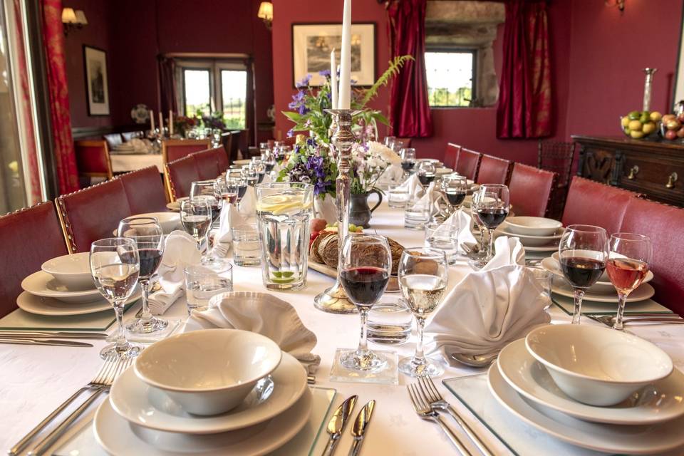 Dining room crockery etc incl