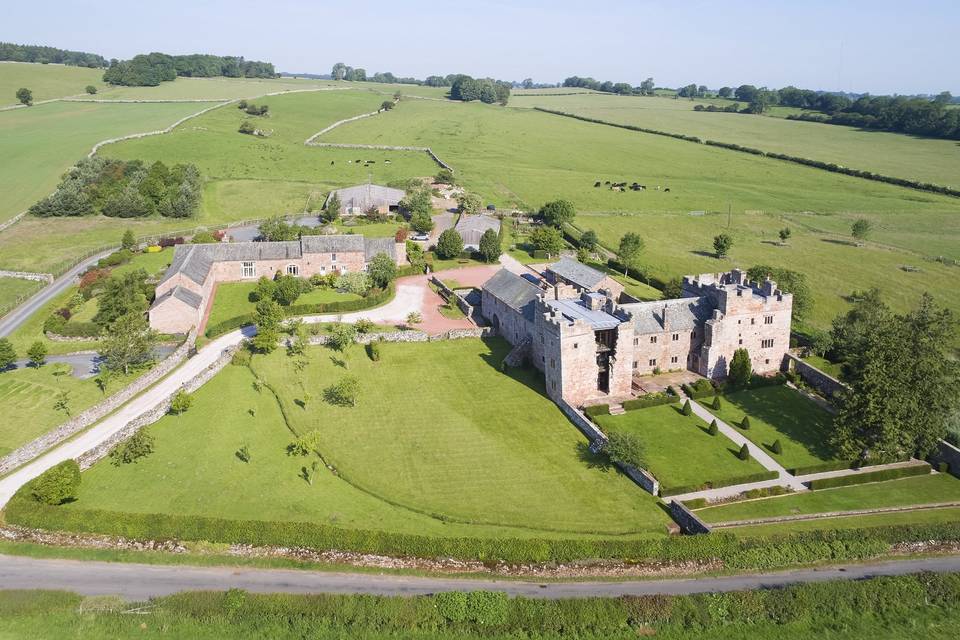 Aerial view Blencowe estate