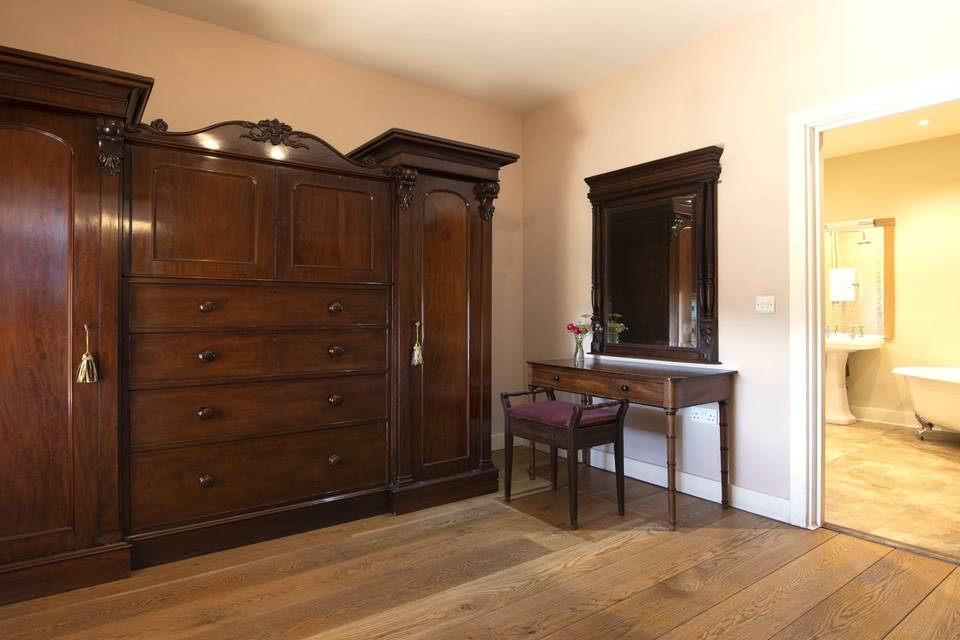 South tower dressing room