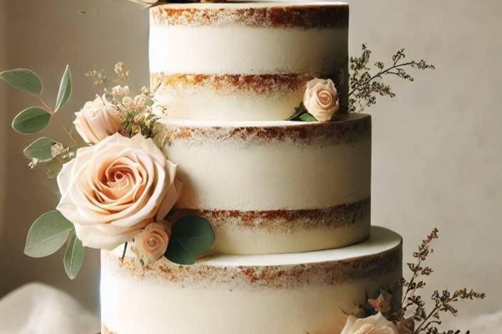 Naked cake