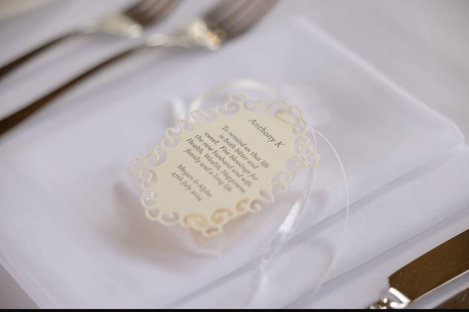 Delicate Almond favour name