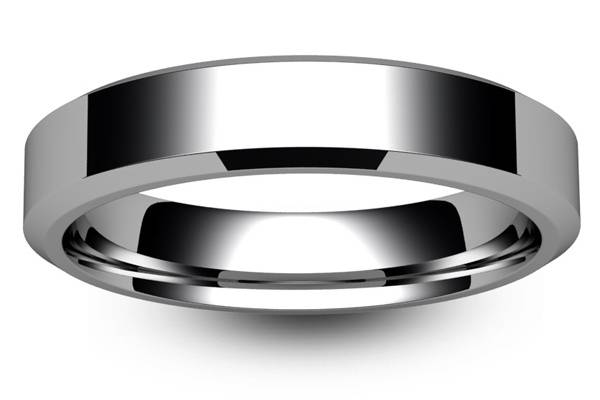 4mm platinum wedding ring