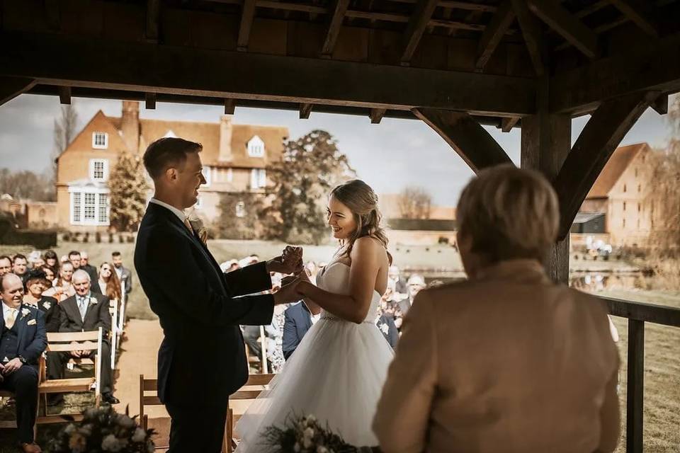 Outside ceremony