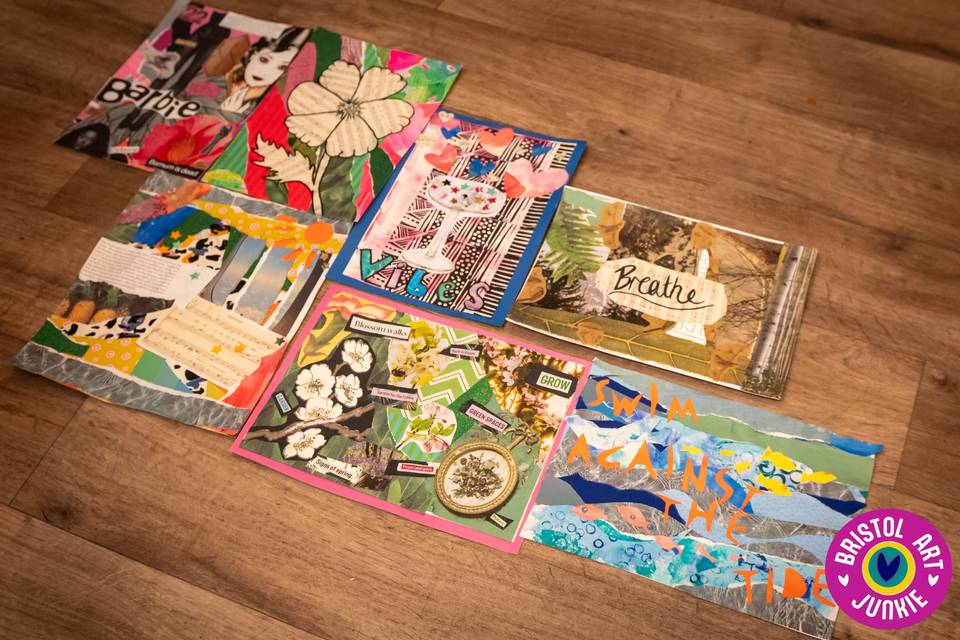 Unique collages.